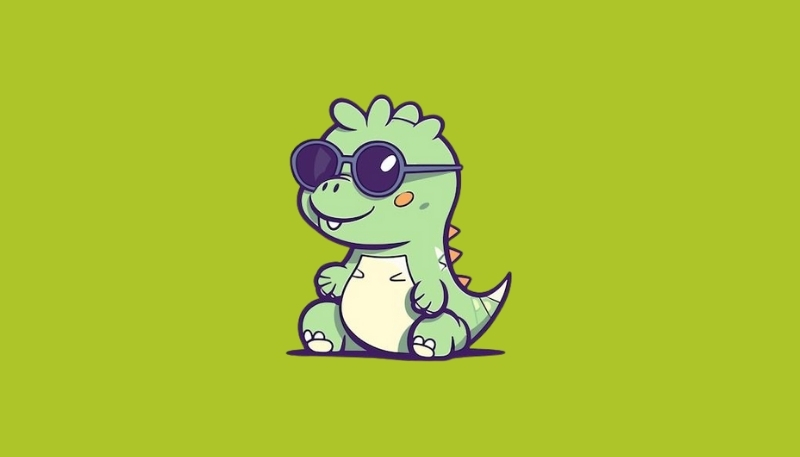 hình khủng long đơn giản cực ngầu