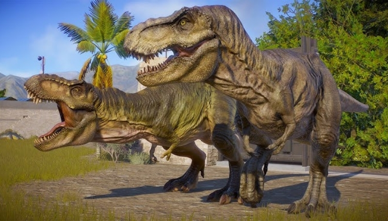 tải ngay ảnh nền khủng long đôi dễ thương