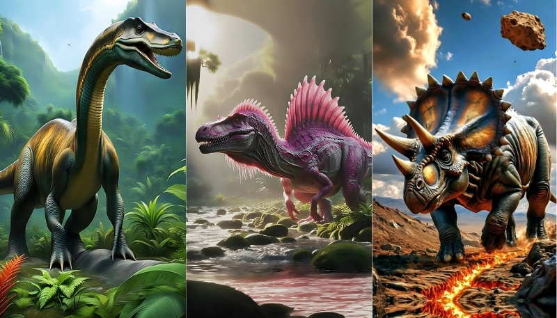 bộ sưu tập hình khủng long nghệ thuật cực đẹp