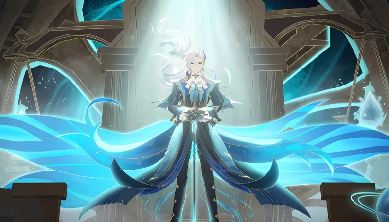 hình nền Genshin Impact ánh sáng cho máy tính