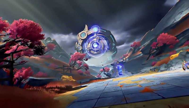 Wallpaper phong cảnh Genshin Impact