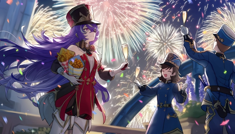 hình nền tiệc Genshin Impact cho máy tính