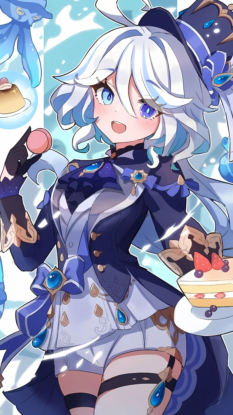 hình nền furina fanart Genshin Impact