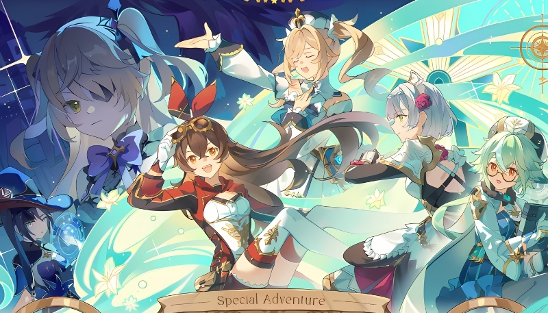 Hình nền Genshin Impact siêu nét 8K cho desktop