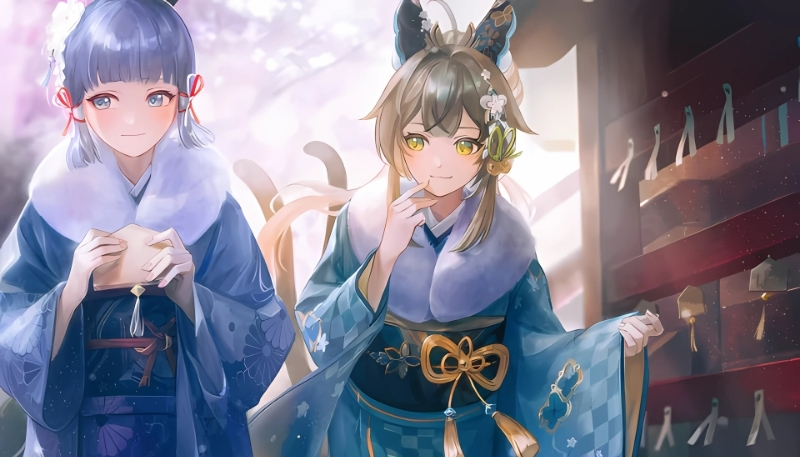 Hình nền Genshin Impact tụ họp cho máy tính