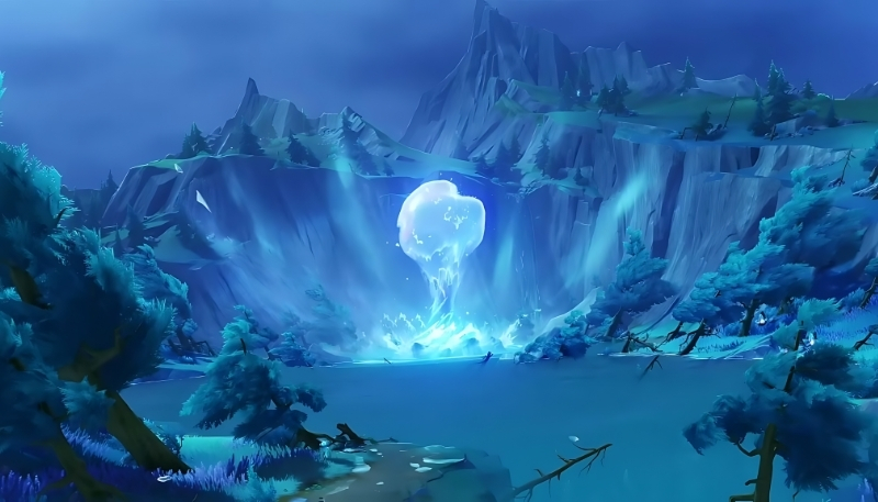 Genshin Impact phong cảnh Sumeru rừng rậm