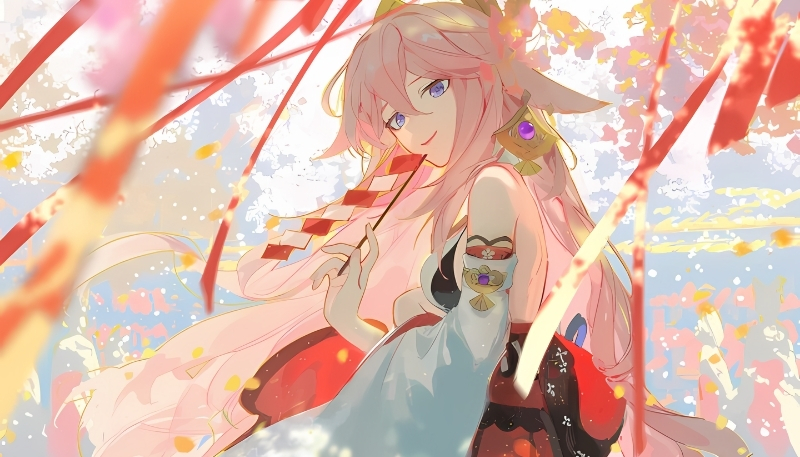 hình nền Genshin Impact nhân vật nữ cực kỳ cute