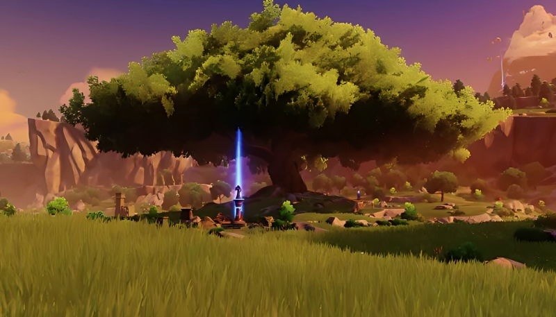 hình nền Genshin Impact phong cảnh thiên nhiên