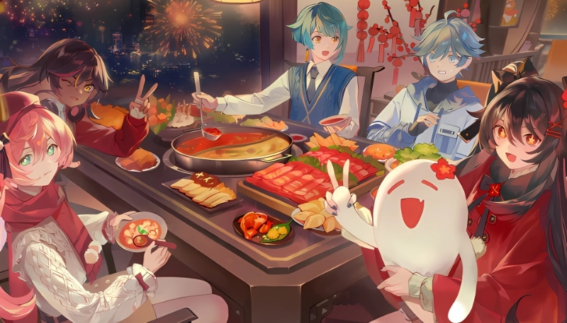 bộ sưu tập hình nền máy tính Genshin Impact