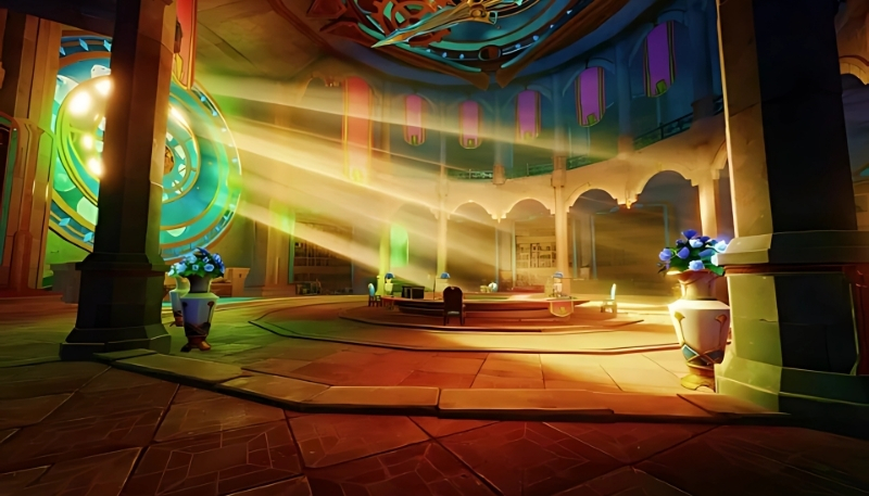 hình nền phong cảnh Genshin Impact cực đẹp