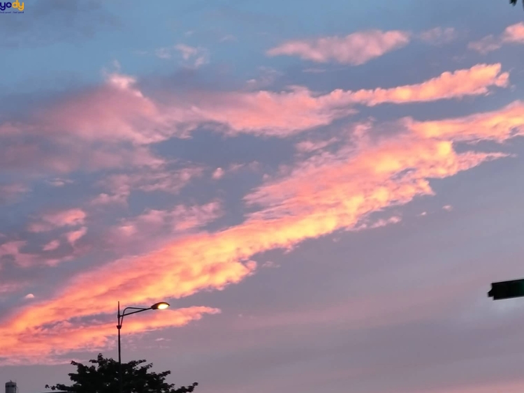 Ảnh mây trời, hoàng hôn