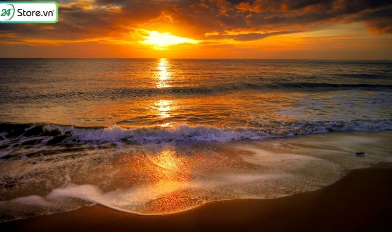 hình nền hoàng hôn 4K