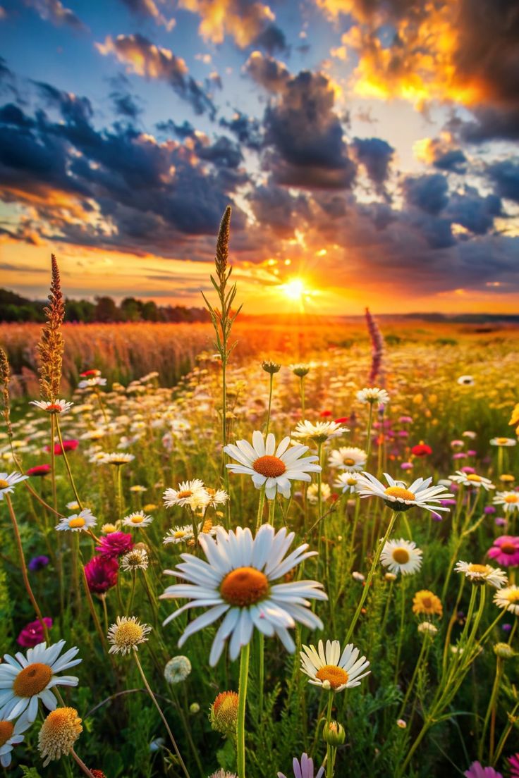 hình nền hoàng hôn chill