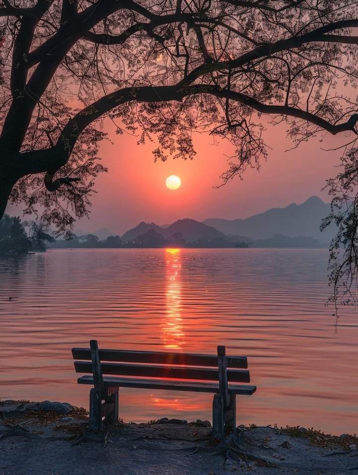 hình nền biển hoàng hôn