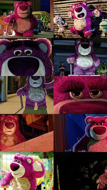 Hình nền gấu dâu Lotso trong phim hoạt hình