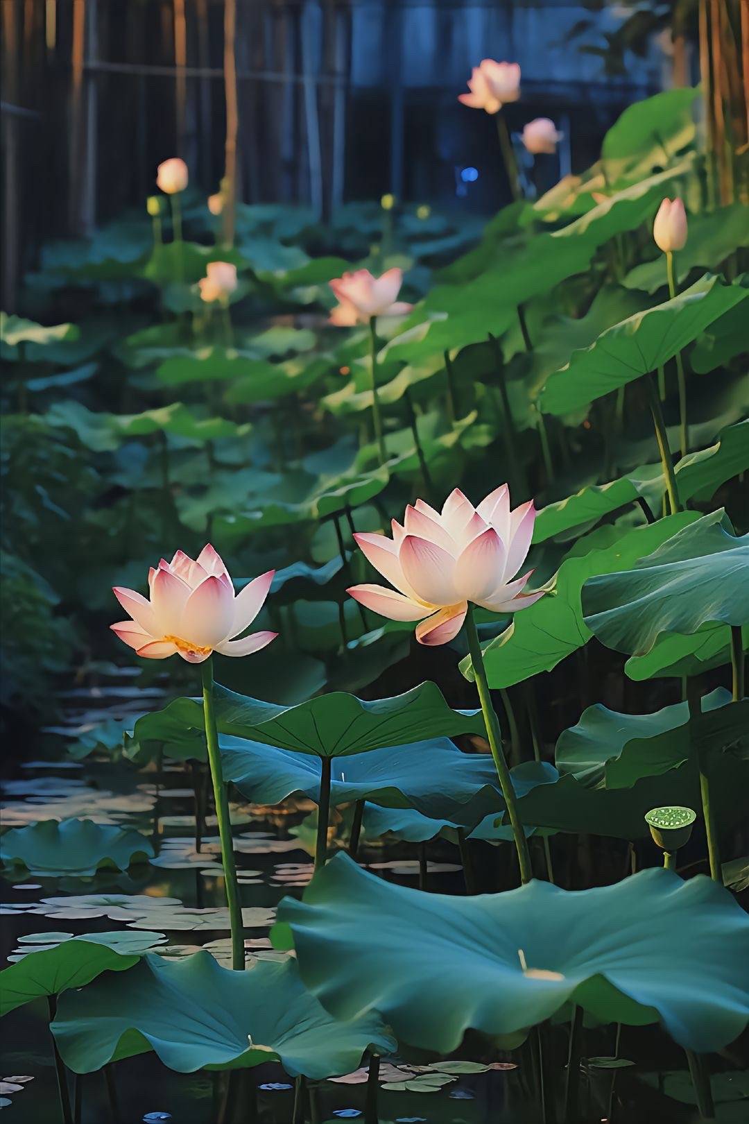 hình nền hoa sen 4K