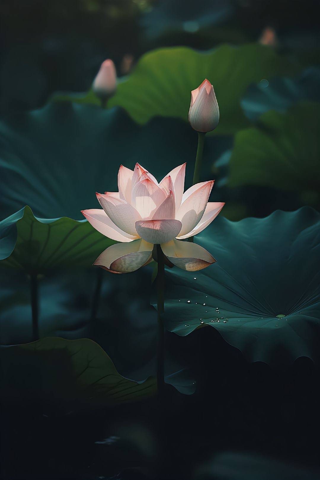 hình nền hoa sen 4K