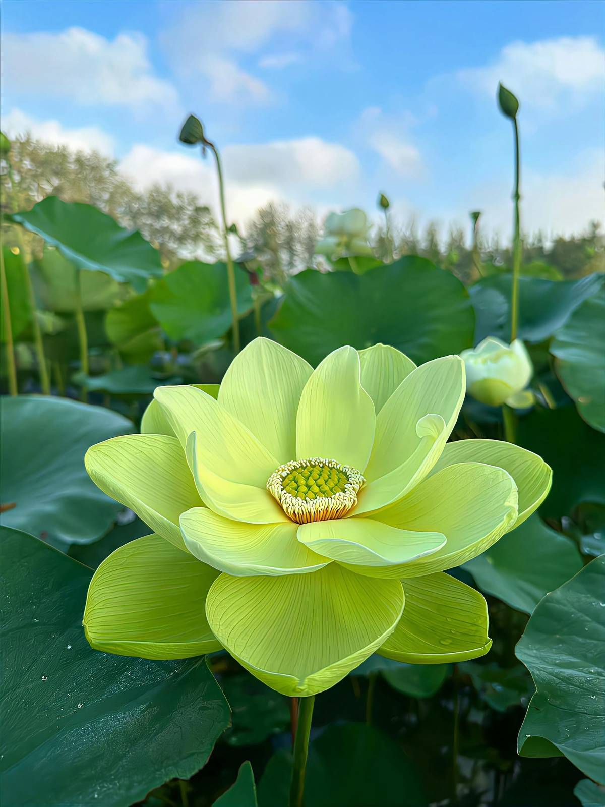 hình nền hoa sen 4K