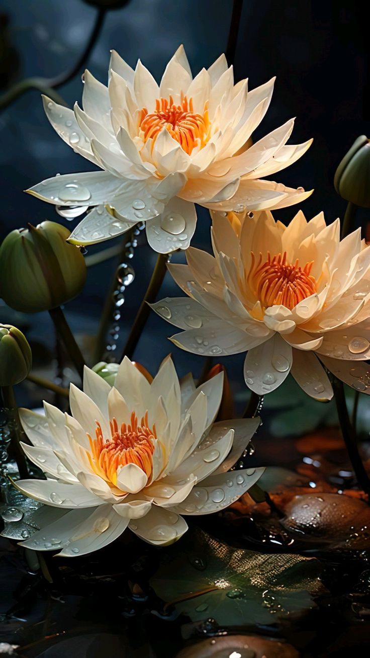 hình nền hoa sen 3d