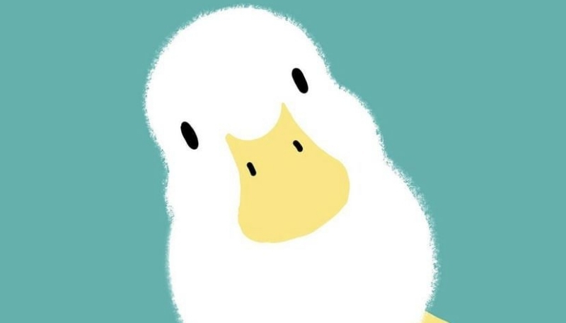 ảnh nền vịt vô tri dễ thương full HD