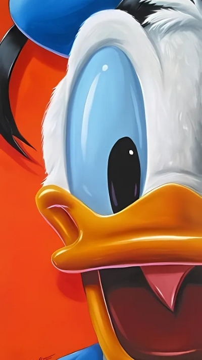 nền vịt donald hài hước cho điện thoại cảm ứng