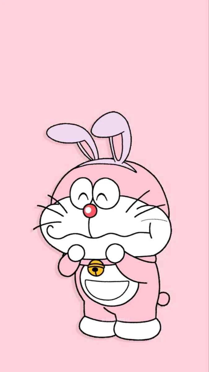 Ảnh mèo máy dễ thương màu hồng cute nhất 2025