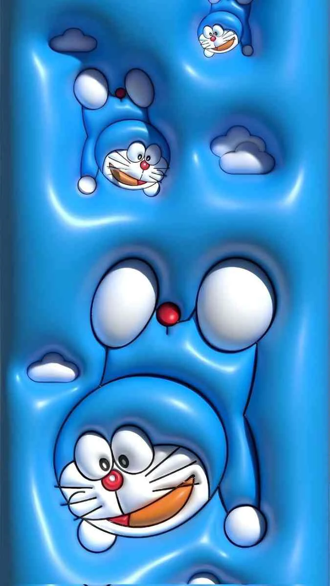 Hình nền Doremon cute 3D