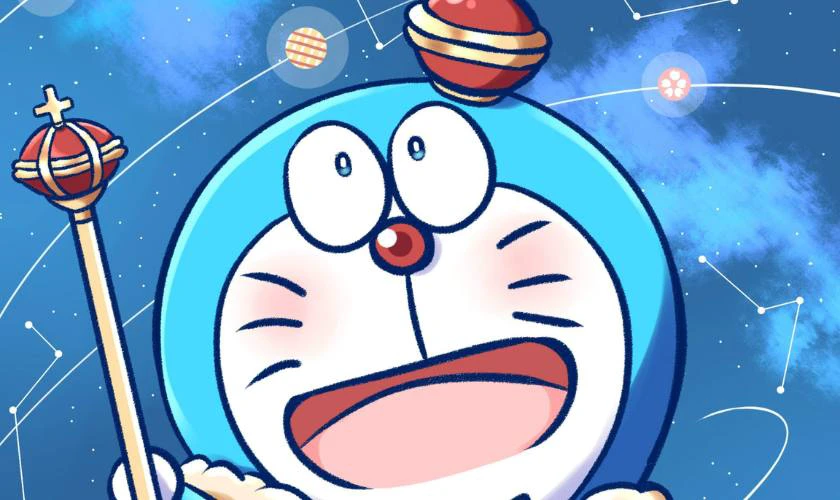 Hình nền Doremon cute vui nhộn, hài hước nhất 2025