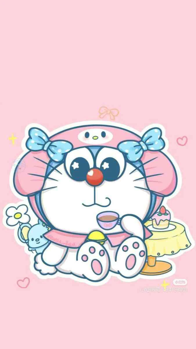 Hình nền Doremon cute chibi dễ thương