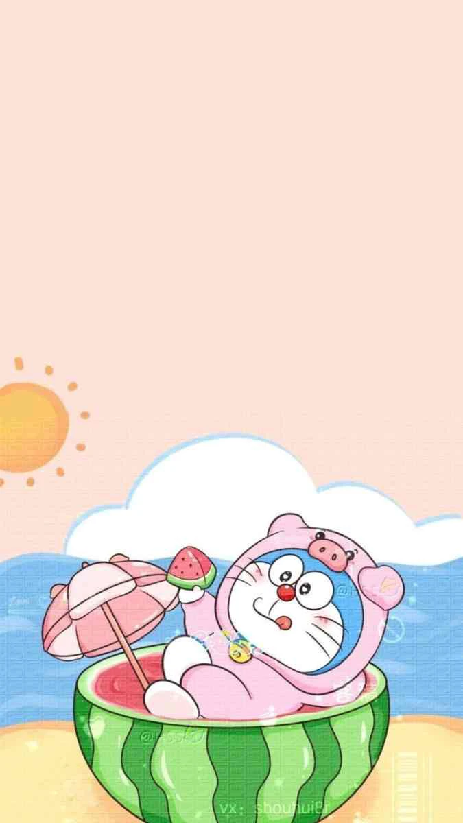 Hình nền Doremon cute phô mai que đẹp, dễ thương nhất