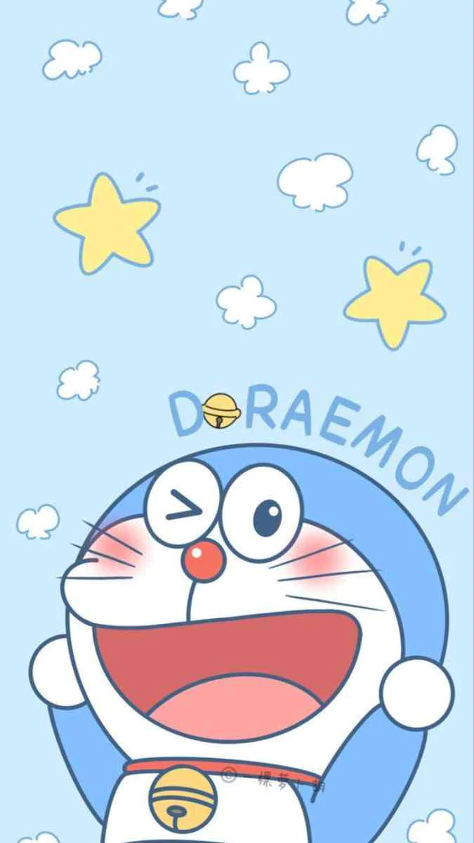 Hình nền Doremon cute phô mai que