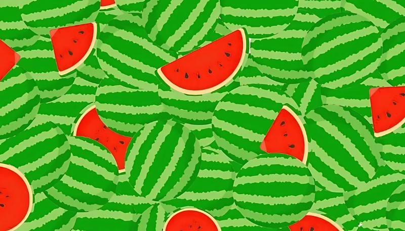 Hình nền máy tính dưa hấu