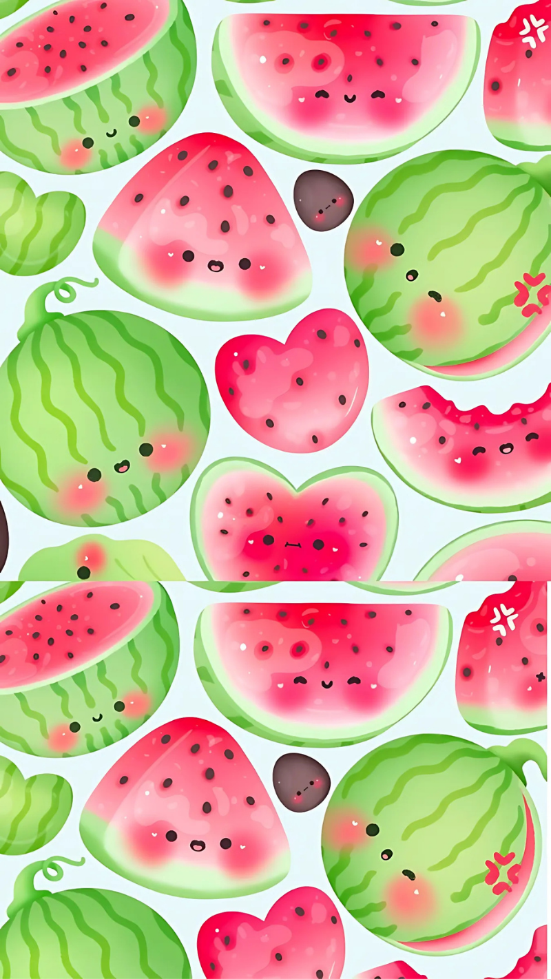 Ảnh hình nền điện thoại dưa hấu