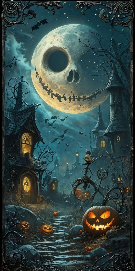 Hình ảnh Halloween chất lượng 4K cho điện thoại