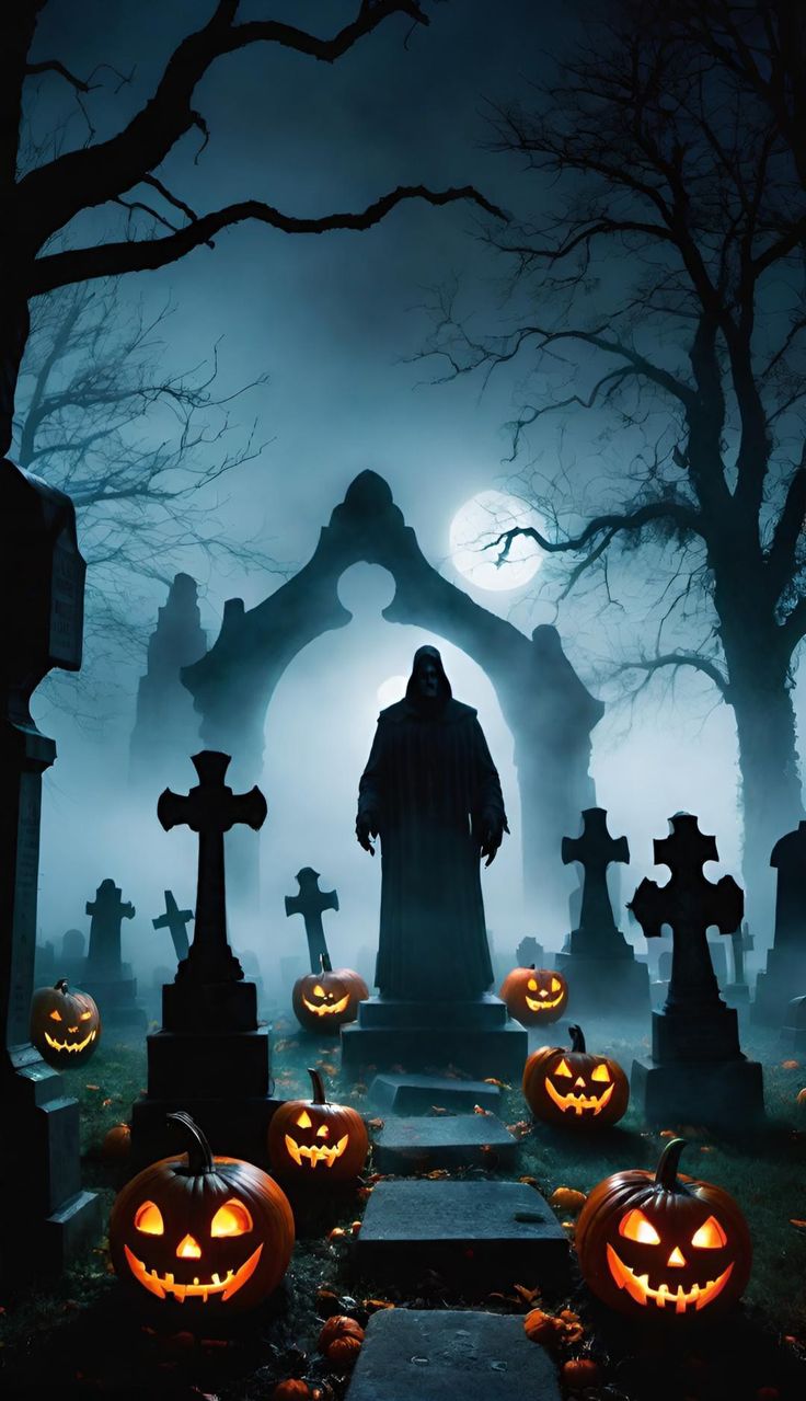 Hình ảnh Halloween chất lượng 4K cho điện thoại