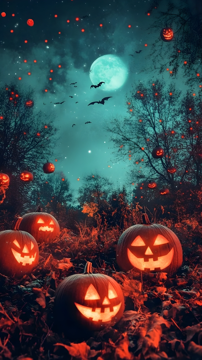 Hình ảnh Halloween chất lượng 4K cho điện thoại