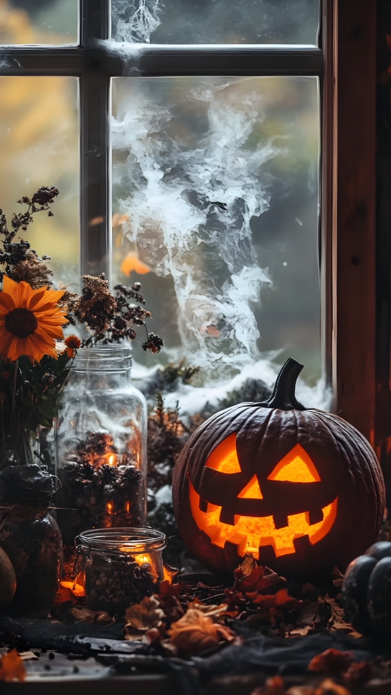 Hình ảnh Halloween chất lượng 4K cho điện thoại đẹp mê ly