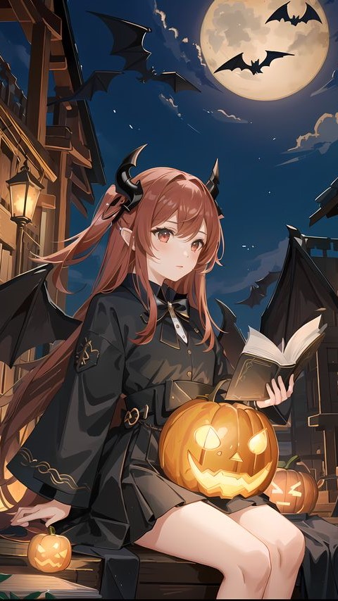 Hình ảnh Halloween 4K điện thoại