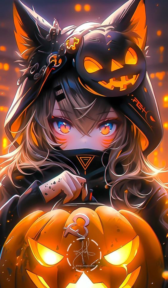 Ảnh nền Halloween siêu nét 4K cho điện thoại Android và iPhone