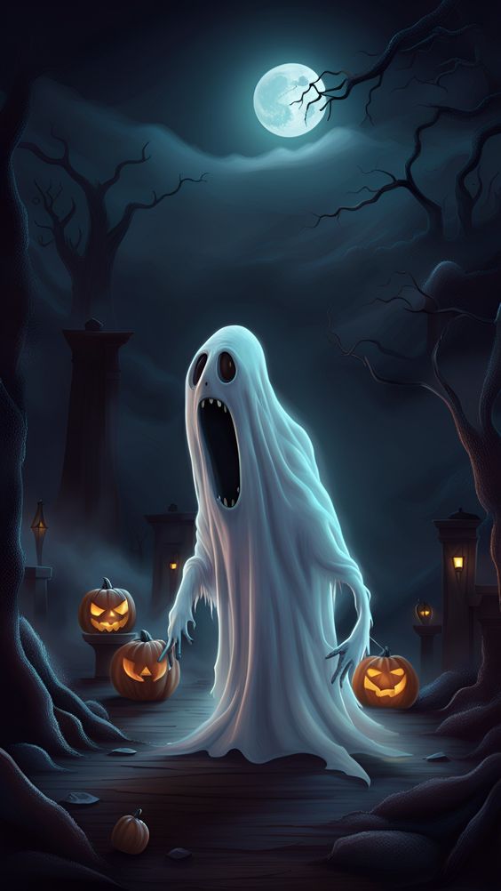 Hình nền Halloween 3D