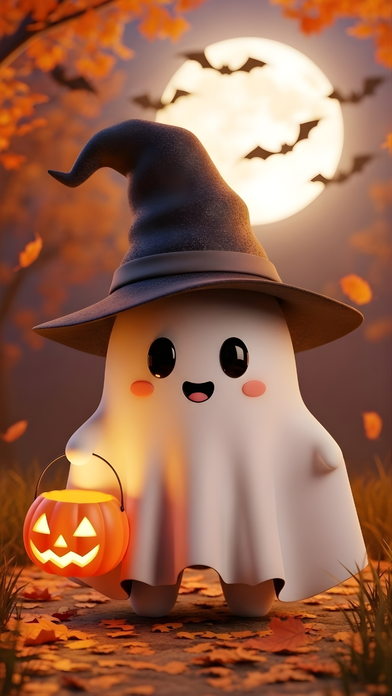 Hình nền Halloween 3D kinh dị nhất