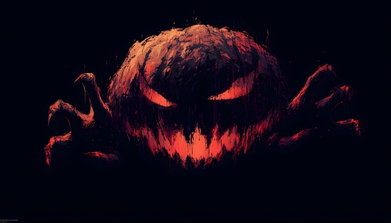 Hình ảnh Halloween rùng rợn full HD cho máy tính