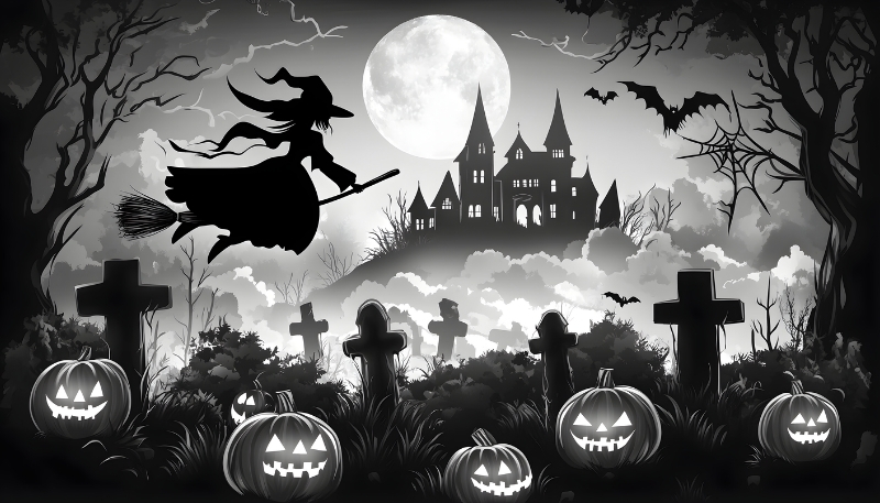 Hình ảnh Halloween ma mị, đáng sợ chất lượng cao