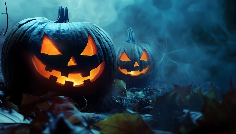 Ảnh nền Halloween kinh hoàng tạo không khí lễ hội ma