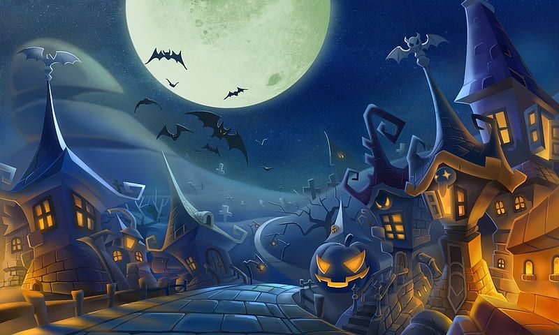 Tải hình nền Halloween đáng sợ cho máy tính miễn phí