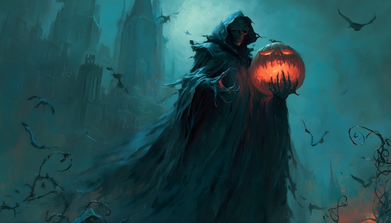 Hình ảnh Halloween kinh dị full HD cho máy tính