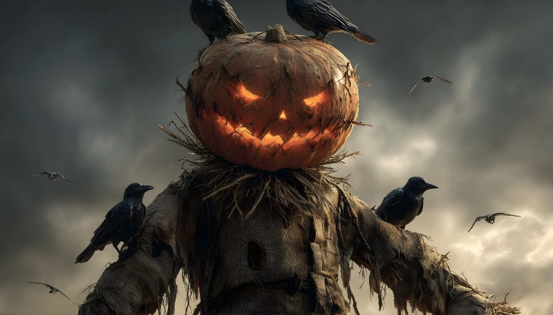 Ảnh Halloween đáng sợ tạo không khí lễ hội ma