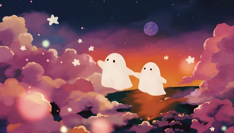 Ảnh nền Halloween cute dành cho PC và laptop