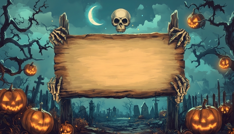 Hình nền PowerPoint Halloween