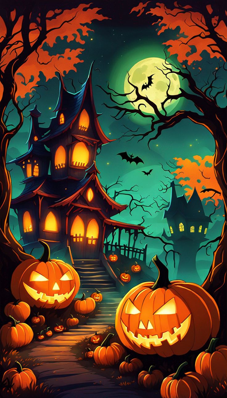Hình nền Halloween cho điện thoại iPhone đẹp nhất
